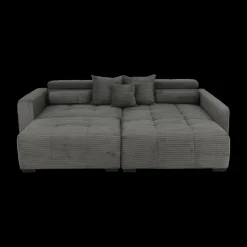 Hoeksalons|Ygo Hoeksalon LORETO Donkergrijs B283-L231