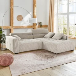 Hoeksalons|Ygo Hoeksalon LORETO Taupe B283-L231