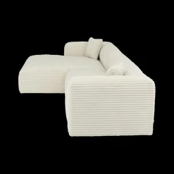 Hoeksalons|Ygo Hoeksalon LUNES Longchair Links Ivory