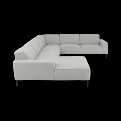 Hoeksalons|Ygo Hoeksalon MATEO Longchair Links Grijs