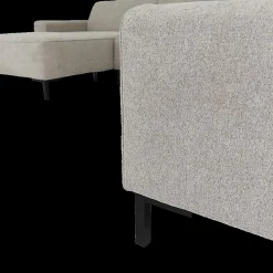 Hoeksalons|Ygo Hoeksalon MATEO Longchair Links Grijs