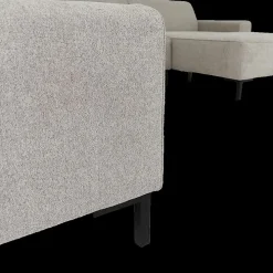 Hoeksalons|Ygo Hoeksalon MATEO Longchair Rechts Grijs