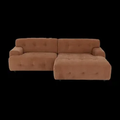 Hoeksalons|Ygo Hoeksalon MODEST Longchair Rechts Storm