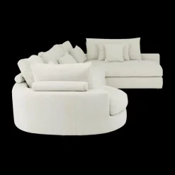 Hoeksalons|Ygo Hoeksalon OTILIA Beige Longchair XL Rechts B359