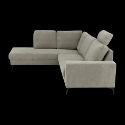 Hoeksalons|Ygo Hoeksalon PADUA Taupe Longchair Links B262