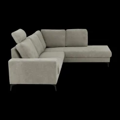 Hoeksalons|Ygo Hoeksalon PADUA Taupe Longchair Rechts B262