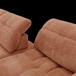 Hoeksalons|Ygo Hoeksalon PIERROT Longchair Rechts Coral B324