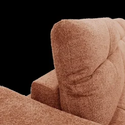 Hoeksalons|Ygo Hoeksalon PIERROT Longchair Rechts Coral B324