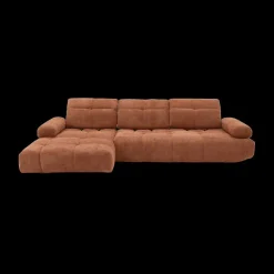 Hoeksalons|Ygo Hoeksalon PIERROT Longchair Links Coral B324