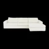 Hoeksalons|Ygo Hoeksalon PLUSS Longchair Rechts Wit