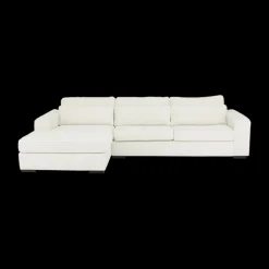 Hoeksalons|Ygo Hoeksalon PLUSS Longchair Links Wit