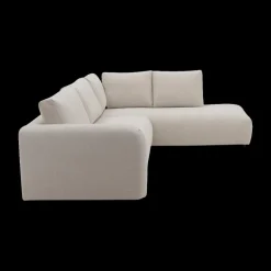 Hoeksalons|Ygo Hoeksalon PUCK Longchair Rechts Soelle Beige B325