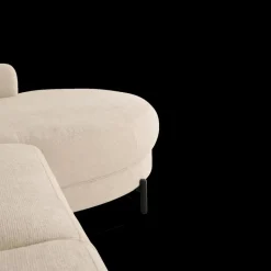 Hoeksalons|Ygo Hoeksalon SELMA Longchair Rechts Beige