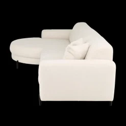 Hoeksalons|Ygo Hoeksalon SELMA Longchair Links Beige