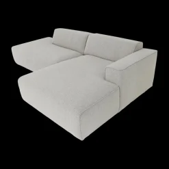 Hoeksalons|Ygo Hoeksalon SMILE Longchair Rechts Sneak Naturel