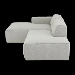 Hoeksalons|Ygo Hoeksalon SMILE Longchair Links Sneak Naturel