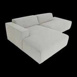 Hoeksalons|Ygo Hoeksalon SMILE Longchair Links Sneak Naturel