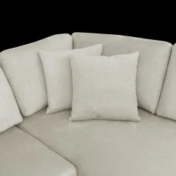 Hoeksalons|Ygo Hoeksalon SYLVESTER Longchair Links Movie 196 Shell B372