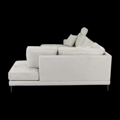 Hoeksalons|Ygo Hoeksalon SYLVESTER Longchair Links Movie 196 Shell B372