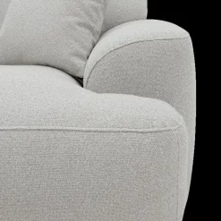 Hoeksalons|Ygo Hoeksalon TANGO Longchair Links Grijs B339