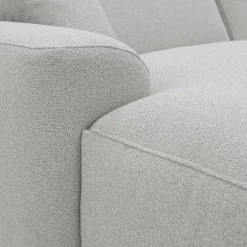 Hoeksalons|Ygo Hoeksalon TANGO Longchair Links Grijs B339