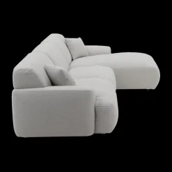 Hoeksalons|Ygo Hoeksalon TANGO Longchair Rechts Grijs B339