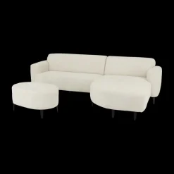 Hoeksalons|Ygo Hoeksalon THALIA Longchair Afgerond Rechts