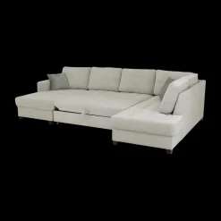 Hoeksalons|Ygo Hoeksalon UMAGE Hoek rechts B343 Grijs