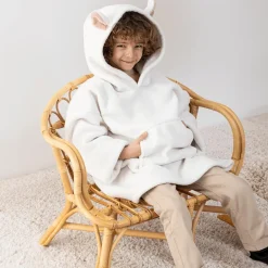 Homewear & Kledingaccessoires|Ygo Hoodie SHEEP Wit