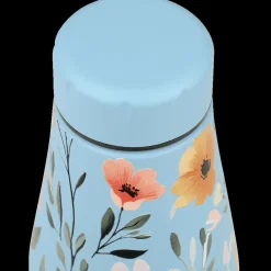 Koffie & Thee|To Go|Ygo Isoleerfles DAMYAN 500ml Garden Blauw