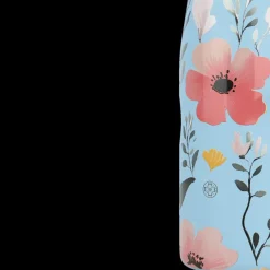 Koffie & Thee|To Go|Ygo Isoleerfles DAMYAN 500ml Garden Blauw