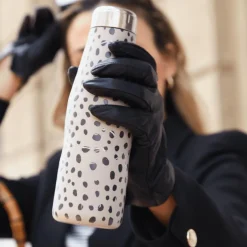 Koffie & Thee|To Go|Ygo Isoleerfles DAMYAN 500ml Luipaard Beige