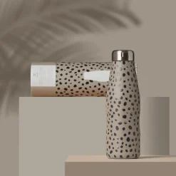 Koffie & Thee|To Go|Ygo Isoleerfles DAMYAN 500ml Luipaard Beige