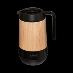 Koffie & Thee|Ygo Isoleerkan ISIA 1L Zwart/Houtlook