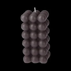 Woondecoratie|Ygo Kaars BALLS Bolletjesvorm Hoog Antraciet