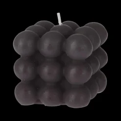 Woondecoratie|Ygo Kaars BALLS Bolletjesvorm L Antraciet