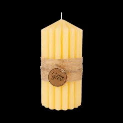 Woondecoratie|Ygo Kaars RIBBLE 14 Geel