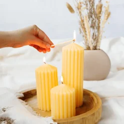 Woondecoratie|Ygo Kaars RIBBLE 14 Geel