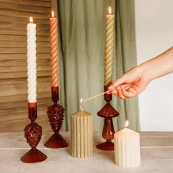 Woondecoratie|Ygo Kaars RIBBLE 14 Olijfgroen