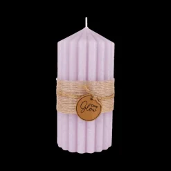 Woondecoratie|Ygo Kaars RIBBLE 14 Paars