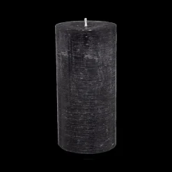 Woondecoratie|Ygo Kaars RUSTIC Cil. 14 Zwart