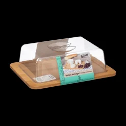 Bewaaraccessoires|Ygo Kaasstolp CHEESE Bamboe