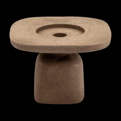 Woondecoratie|Ygo Kandelaar SQUER Alu Bruin S