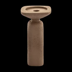 Woondecoratie|Ygo Kandelaar SQUER Alu Bruin M