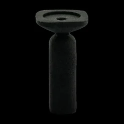 Woondecoratie|Ygo Kandelaar SQUER Alu Zwart M