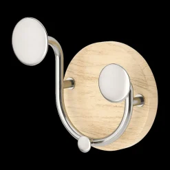 Opbergen|Ygo Kapstok MELODY 2H. Naturel/Nikkel