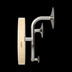 Opbergen|Ygo Kapstok MELODY 2H. Naturel/Nikkel