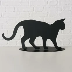 Woondecoratie|Ygo Kat CALINCA Met. Zwart Ass