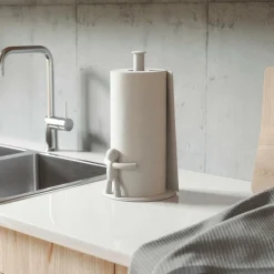 Keukenaccessoires|Ygo Keukenrolhouder BUDDY Wit