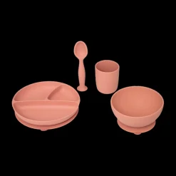 Servies|Ygo Kindereetset SMIKKEL Sil. Terracotta